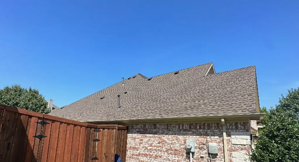 Completed roof replacement project in Fruitvale